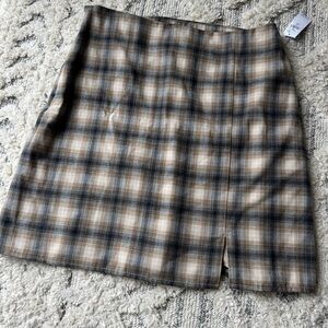 Plaid skirt new with tags